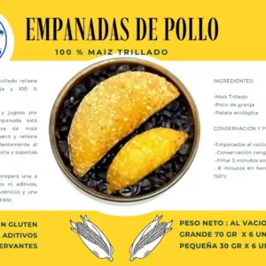 Empanadas de pollo Lamezcla