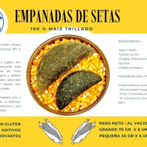 Empanadas de setas